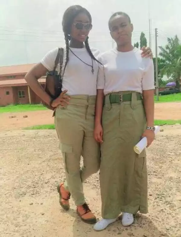 So This Is Allowed In NYSC? [See Photo]
